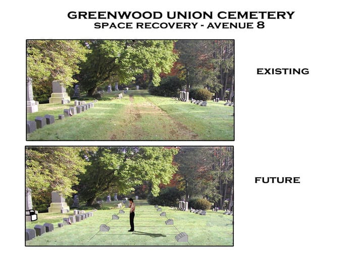 cemetery landscape design space recovery