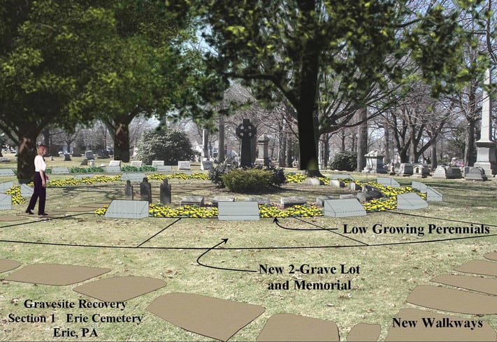 cemetery landscape design space recovery
